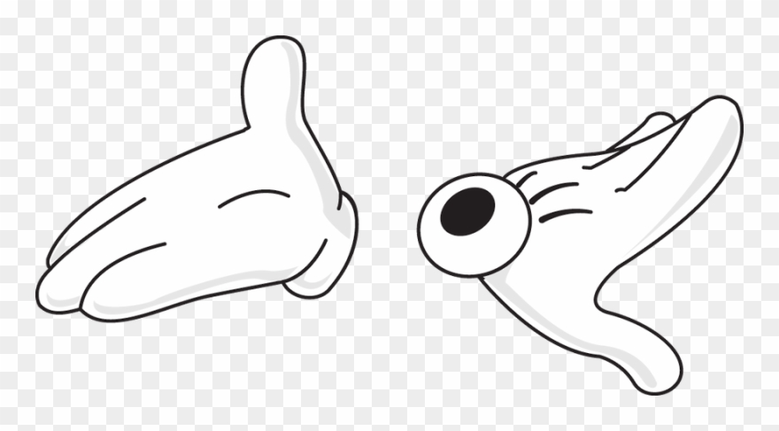 Mickey E Minnie - Line Art Clipart