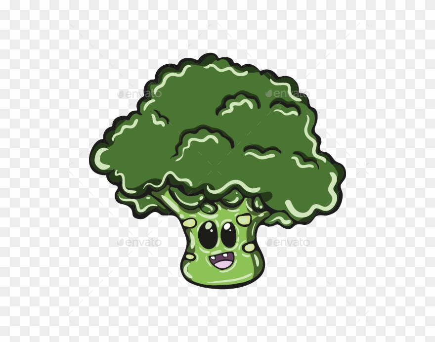 Svg Royalty Free Broccoli Clipart Vegtable - Vegetable - Png Download