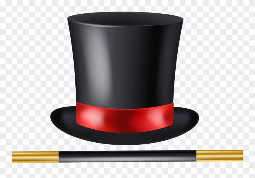 Transparent Background Magician Hat Clipart