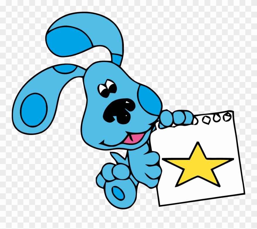 Blue's Clues Clip Art Star Clipart Png - Blues Clues Clipart Transparent Png