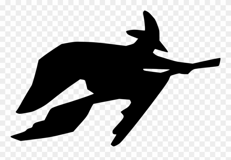 All Photo Png Clipart - Witch Cartoon Silhouette Transparent Png