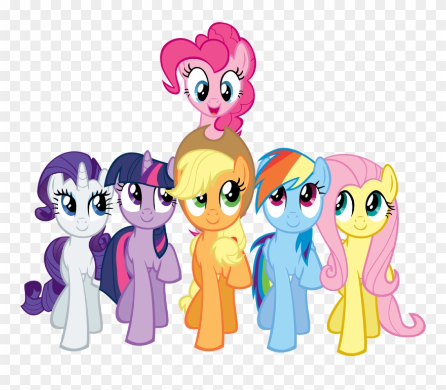 My Little Pony Clip Art - My Little Pony Sticker Characters - Png Download