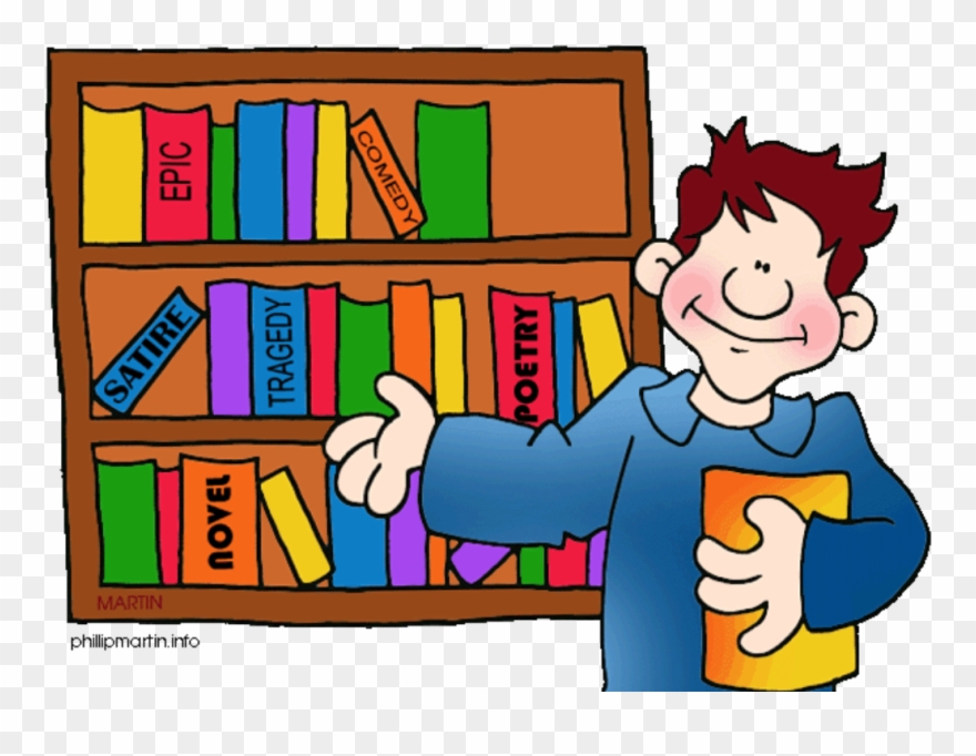 Family Reading Night Clip Art - Literary Genres - Png Download