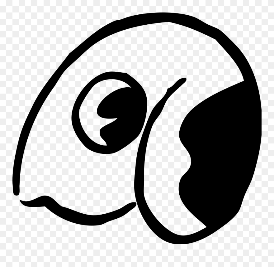 Rabbit Head Clip Art Download - Clip Art - Png Download