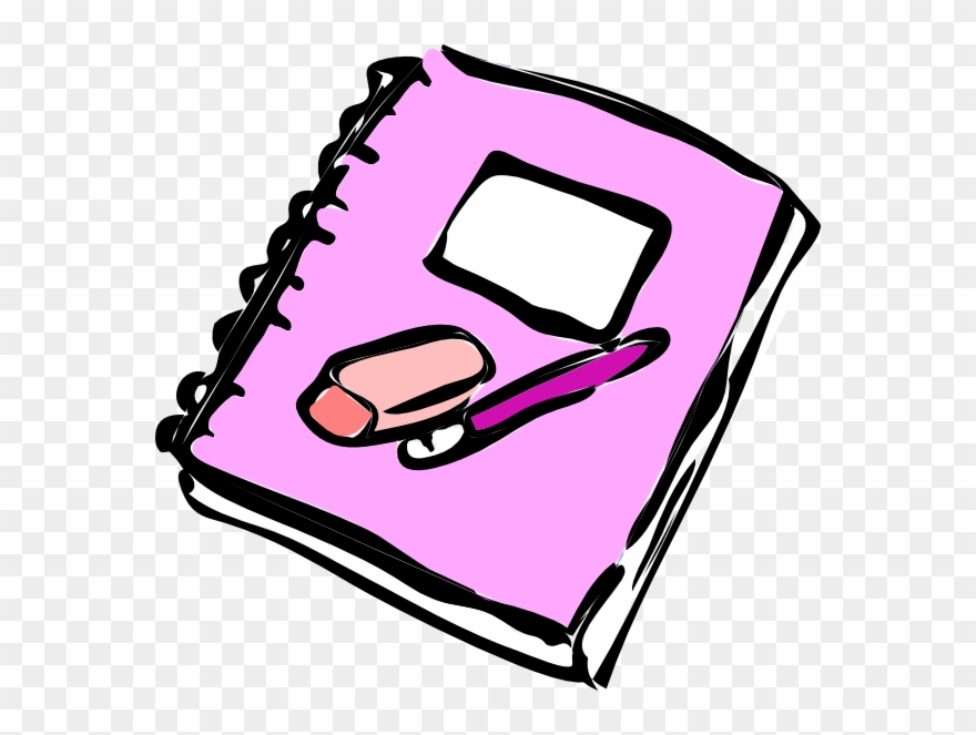 Cute Notepad Cliparts - Let It Be Written [book] - Png Download