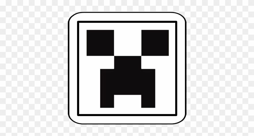 Glitter Tattoos - Minecraft Creeper - Sparkle Tattoos - Minecraft Clipart