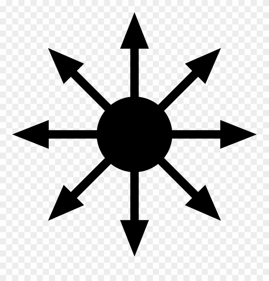 Sigilo De Magia Del Caos Clipart