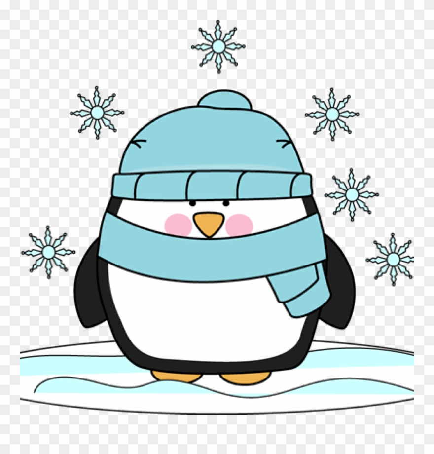 Black And White Download Clip Art Snowy Day Clipart - Clip Art January - Png Download