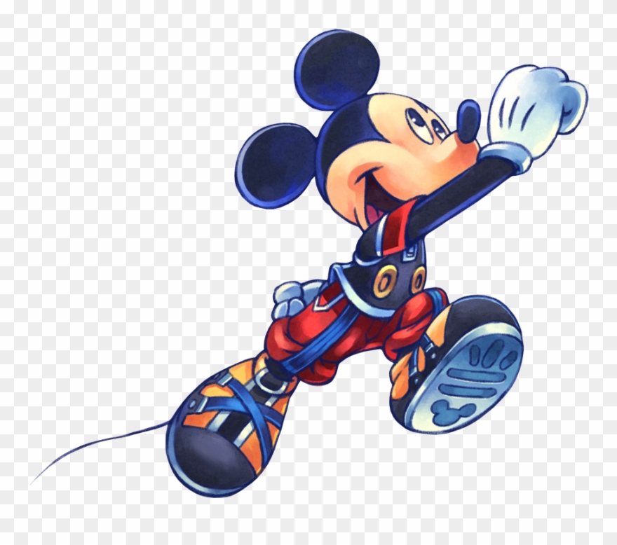 Kingdom Hearts Clipart - Mickey Mouse Kingdom Hearts - Png Download