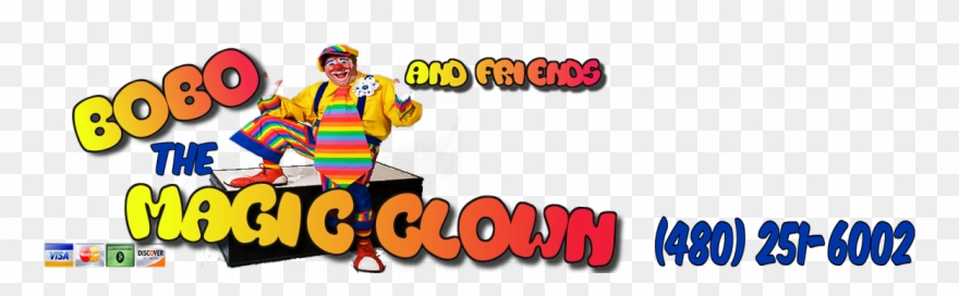 Bobo The Magic Clown Clipart