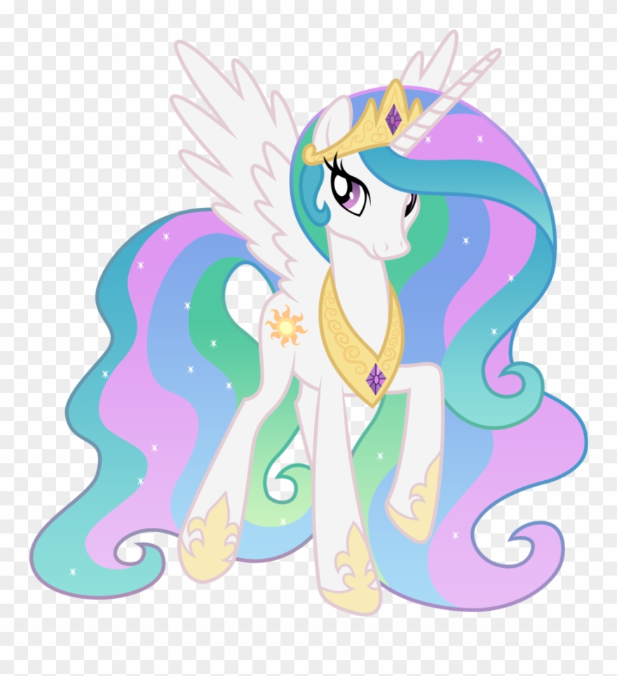 My Little Pony Princess Celestia Clipart