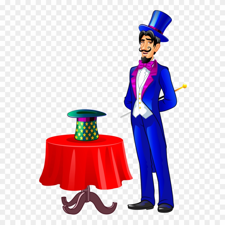 Publicat De Eu Ciresica La - Фокусник Пнг Clipart