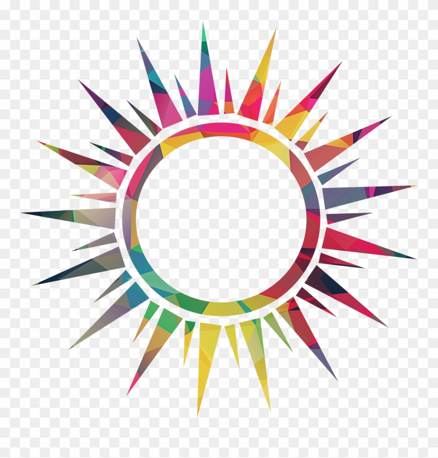 Sun Sparkle Shine - Circle Clipart