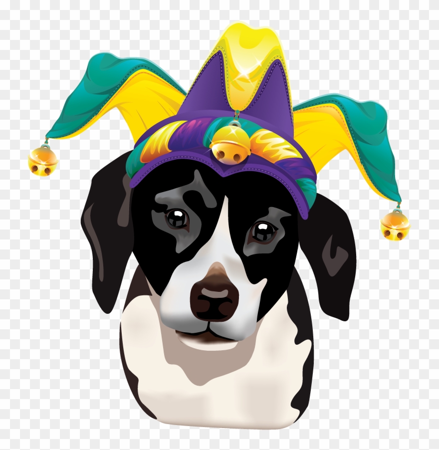 Throw Beads - Companion Dog Clipart