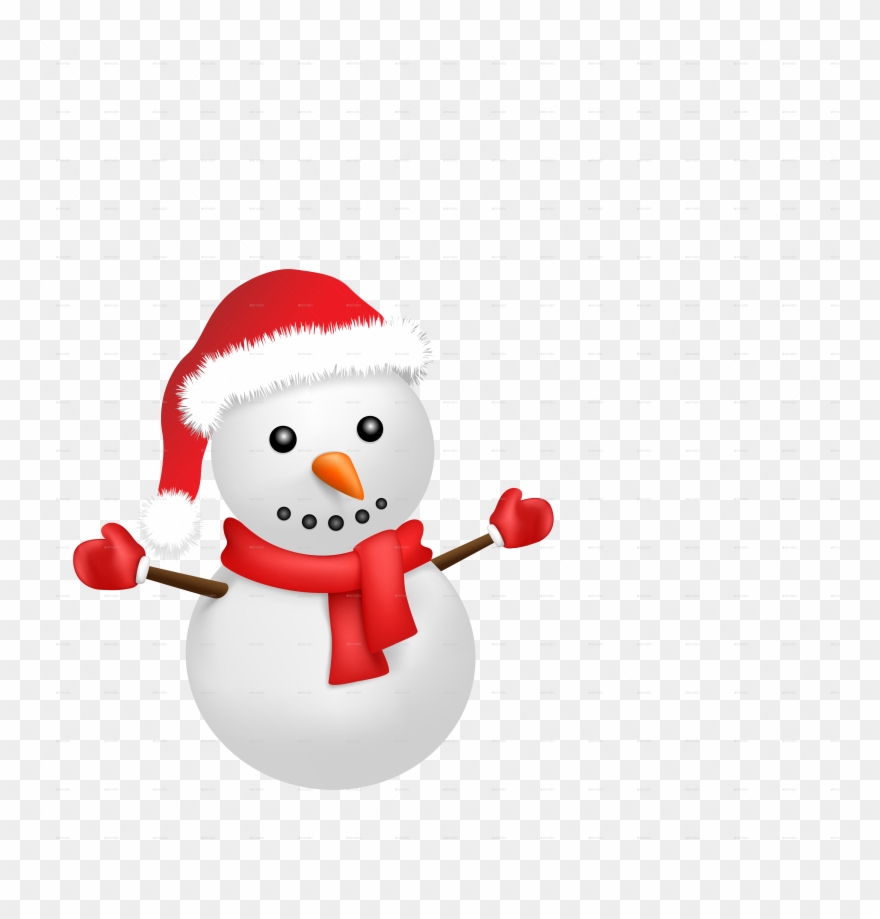 Snowball Clipart Transparent Background - Snowman Transparent Background - Png Download