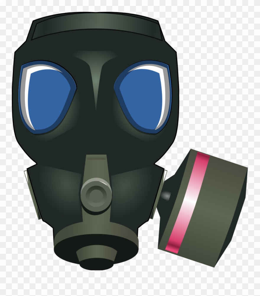 Ww2 Gas Mask Cartoon Clipart