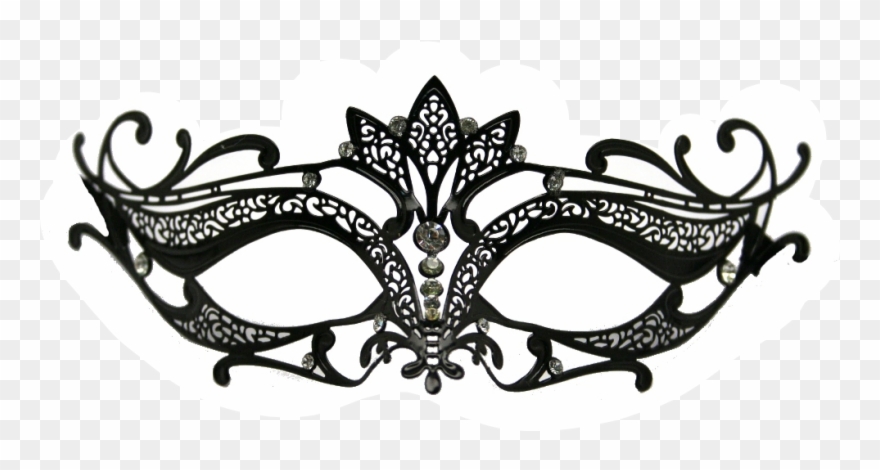 Lace Cat Masquerade Mask Template Clipart 272924 PinClipart