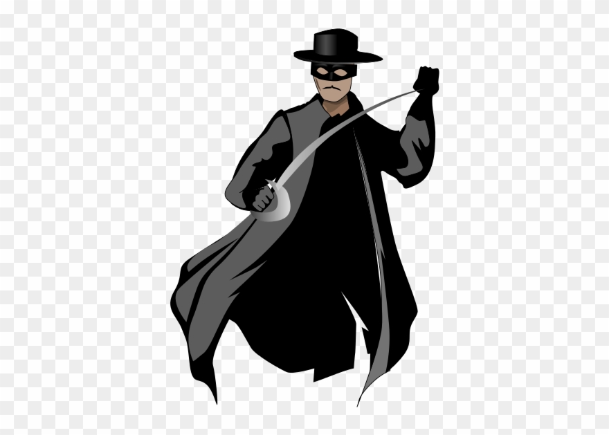 Clip Art Tags - Zorro Clipart - Png Download