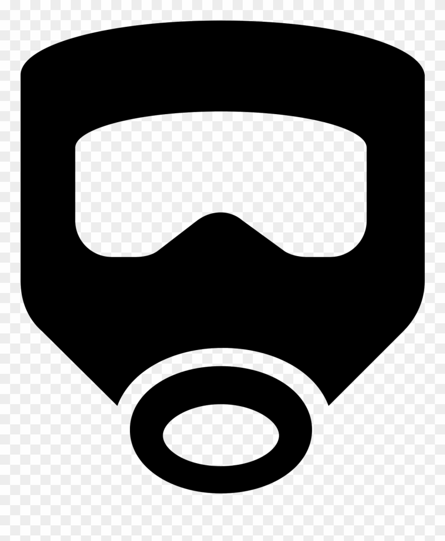 Escape Mask Icon - Mascara De Gas Emoji Png Clipart