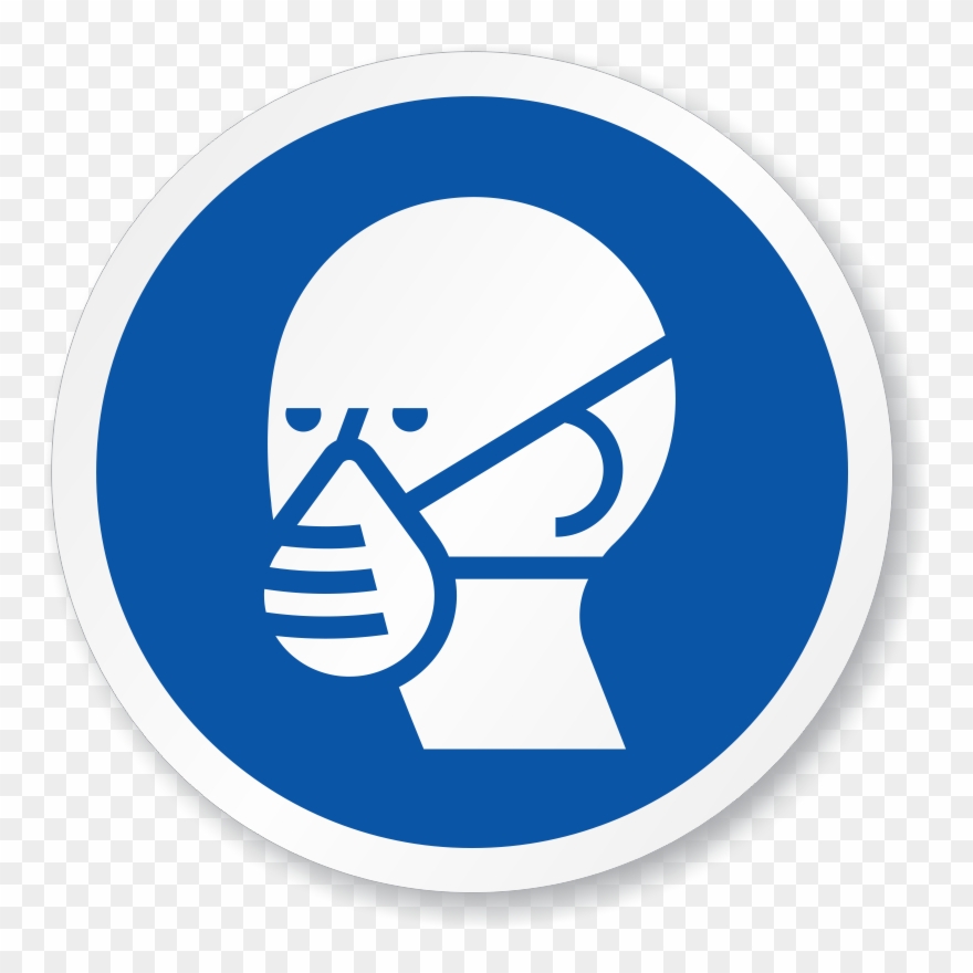 Respirator Dust Mask Warning Signs Clipart (273029) PinClipart