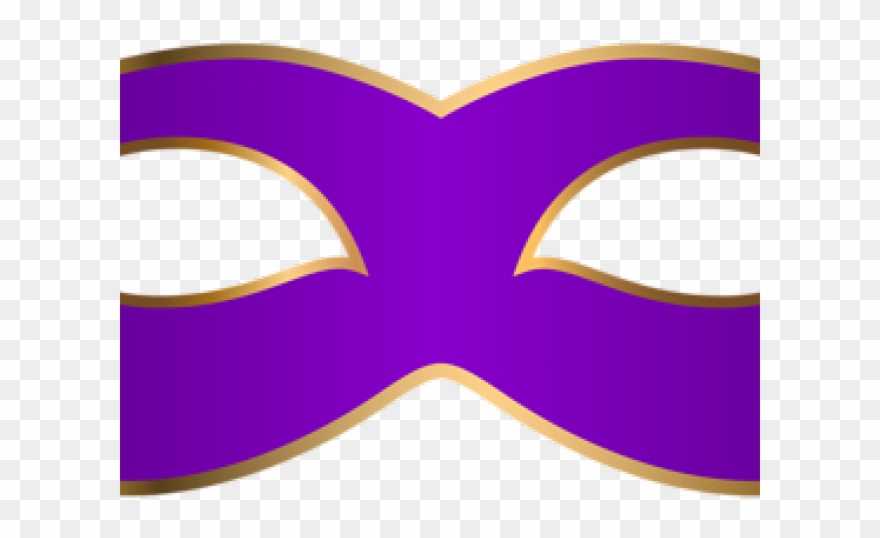 Masks Clipart Purple - Png Download