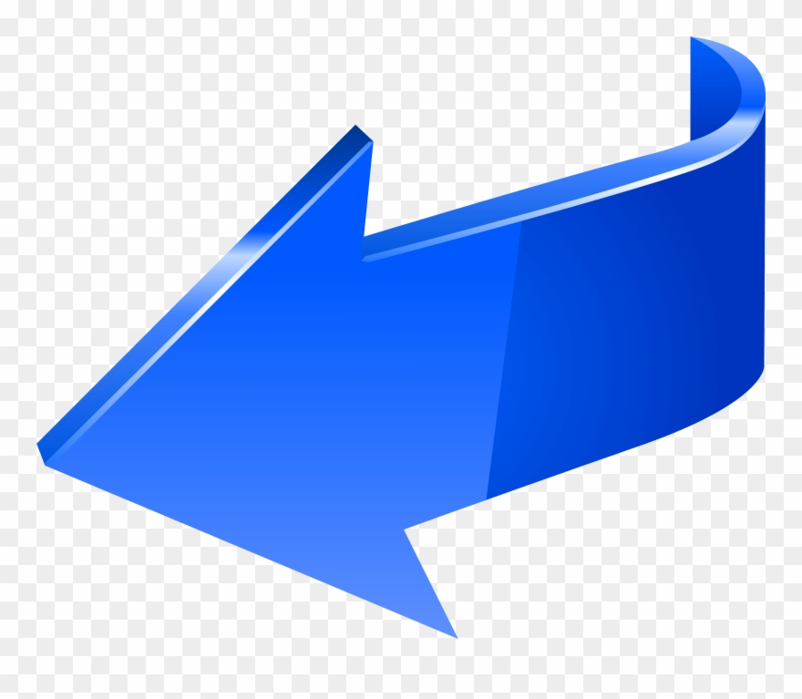 Arrow Blue Left Png Clipart