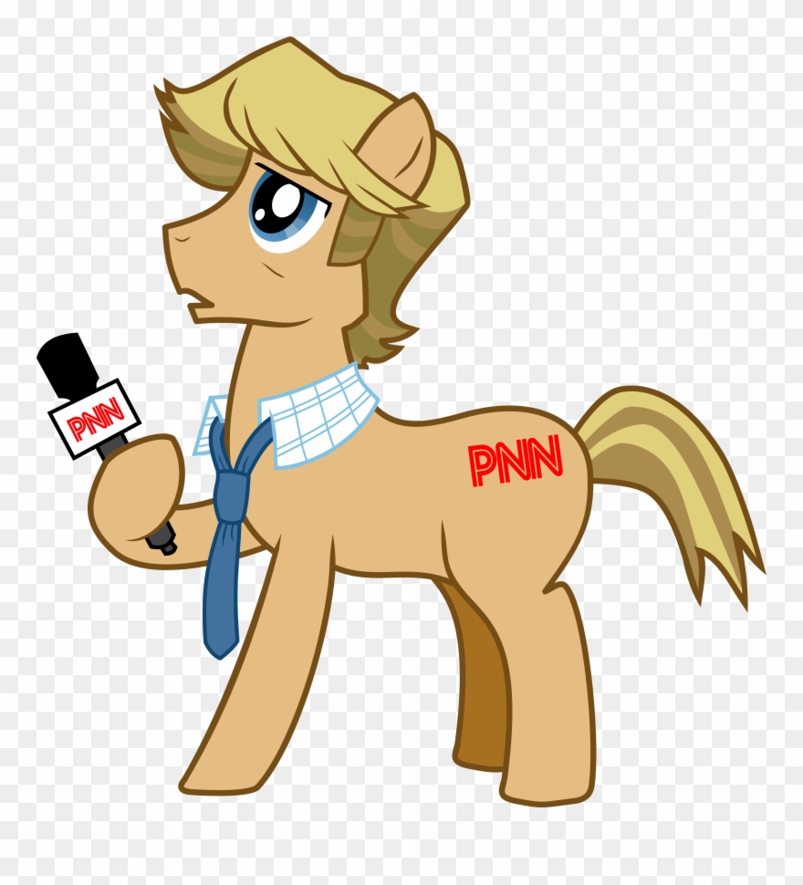 Interview Clipart Reporter Interview - Cartoon News Reporter Clear Background - Png Download