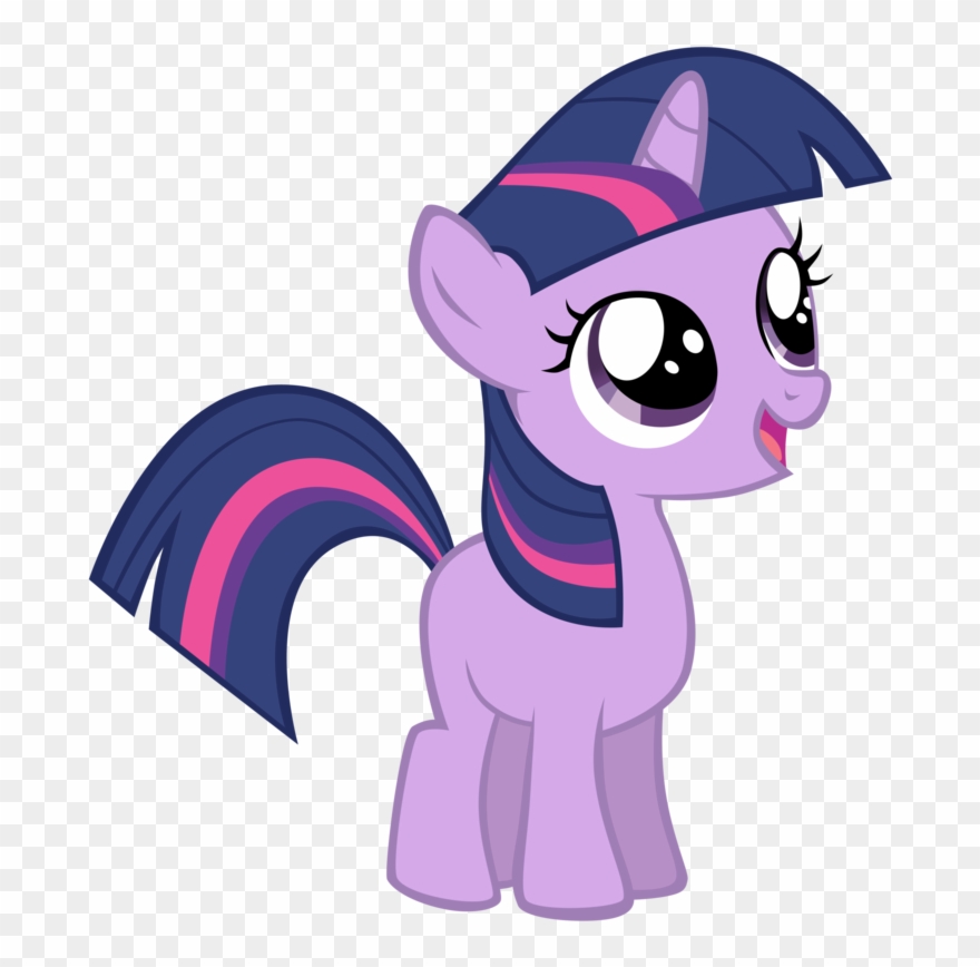 Chat The Great Return Of Dashing File - My Little Pony Twilight Sparkle Filly Clipart