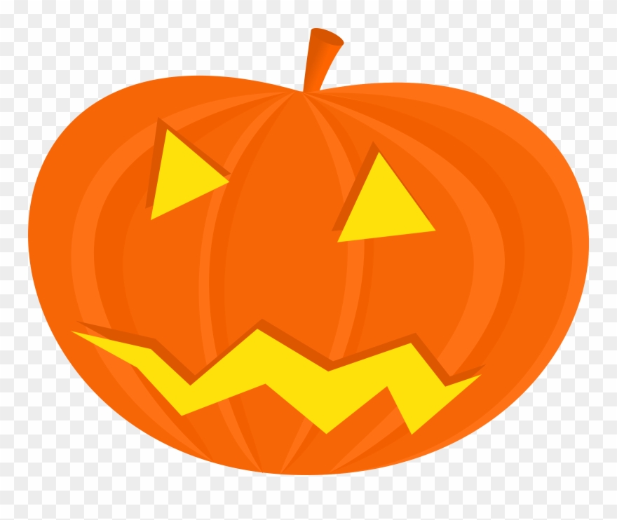 Download Banner Black And White Library Free Angel - Jack O Lantern No Background Clipart