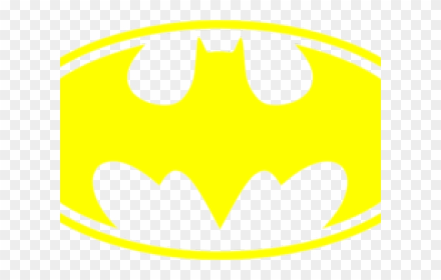 Batman Clipart Yellow - Batman Symbol - Png Download