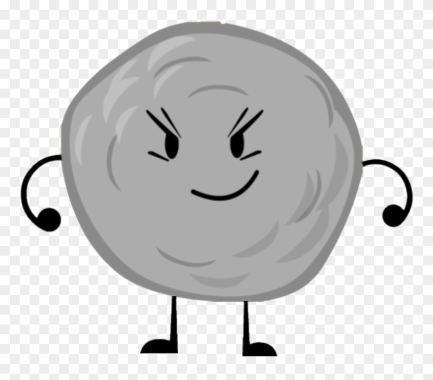 Boulder Clipart Png - Boulder With A Face Cartoon Transparent Png
