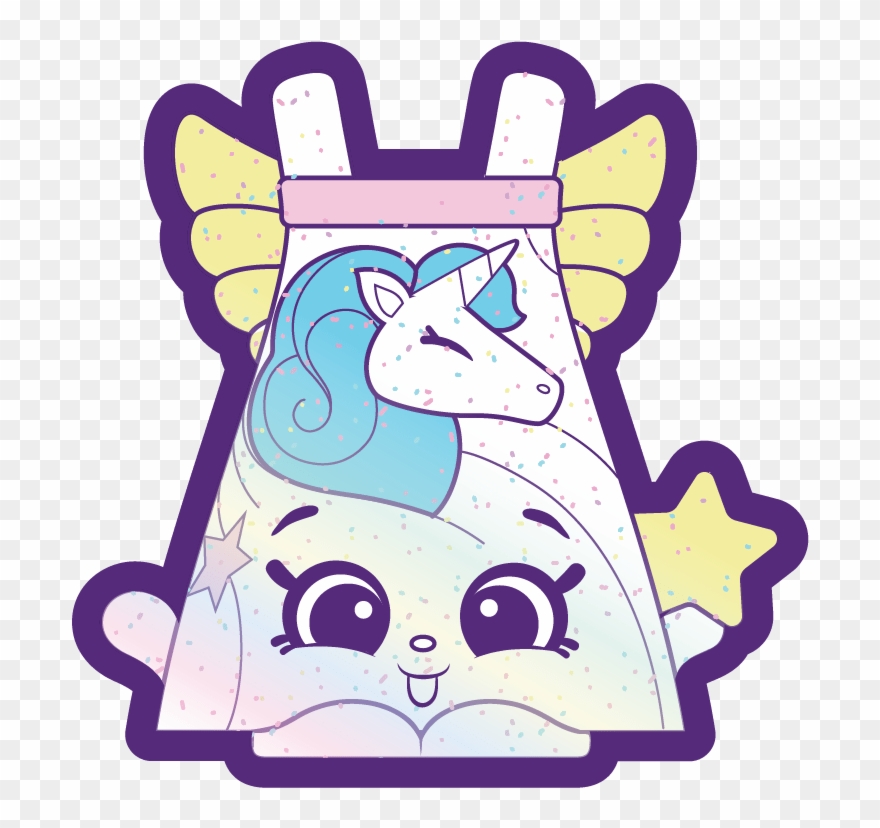 Shopkins Season 9 Shimmery Unicorns Tribe Team Eunice - Shopkins Clipart
