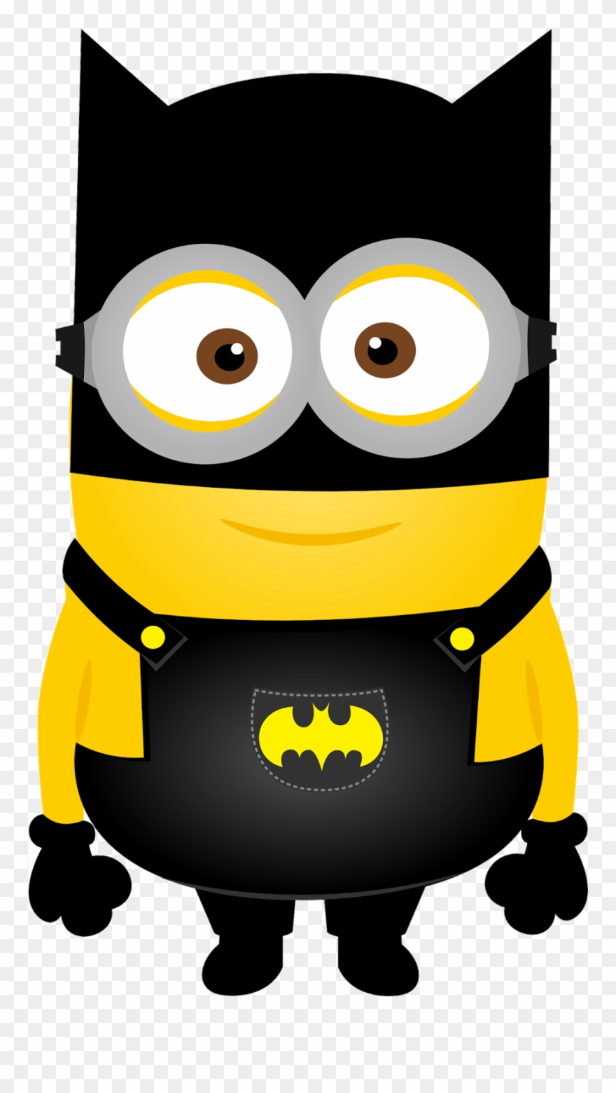 Minions Clip Art Oh My Fiesta For - Minion Batman - Png Download