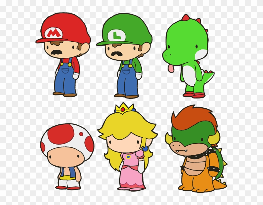 Lil' Super Mario Bros Clipart