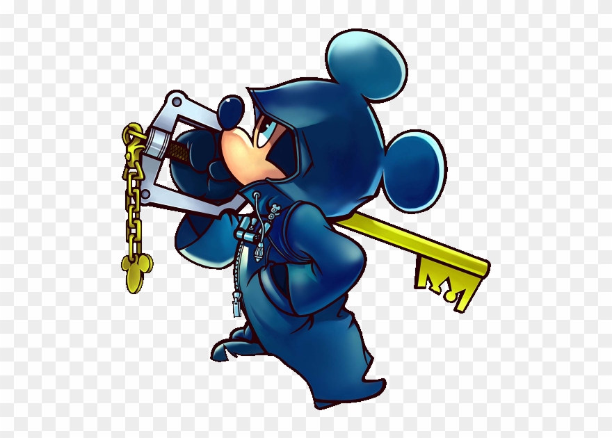 Kingdom Hearts Clipart Keyblade - Kingdom Hearts Mickey Artwork - Png Download