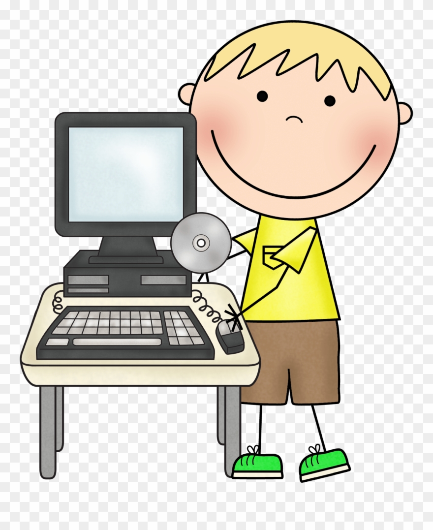 Computer Helper Clipart