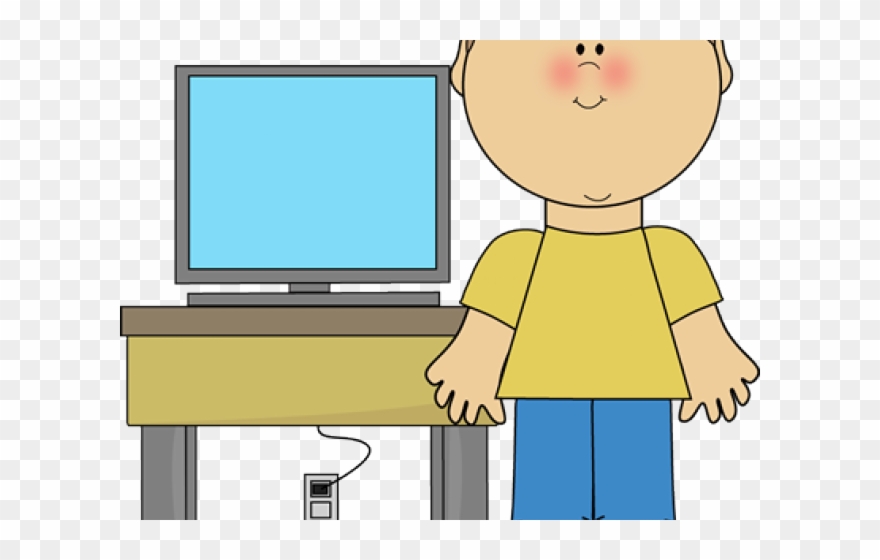 Jobs Clipart Job Description - Cute Computer Clipart - Png Download