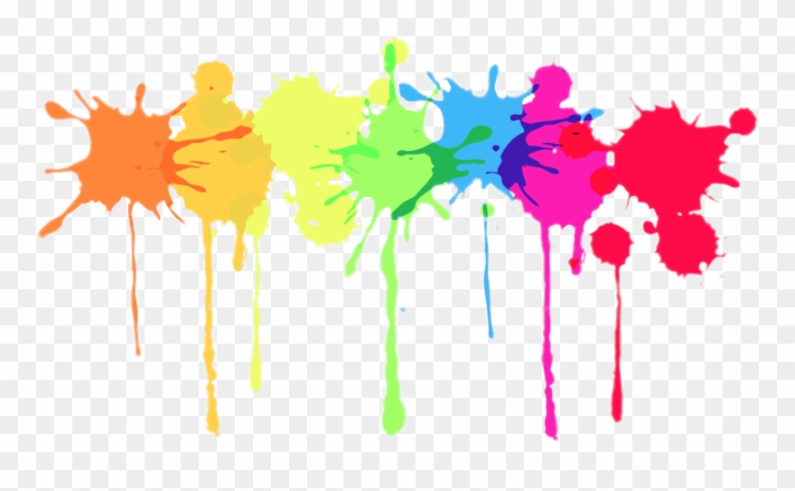 Paint Splatter Clip Art - Png Download