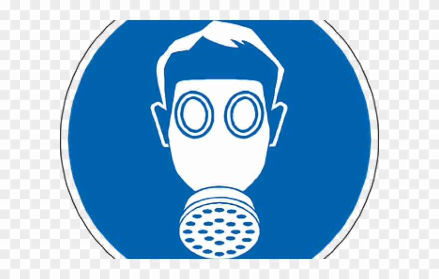 Gas Mask Sign Clipart
