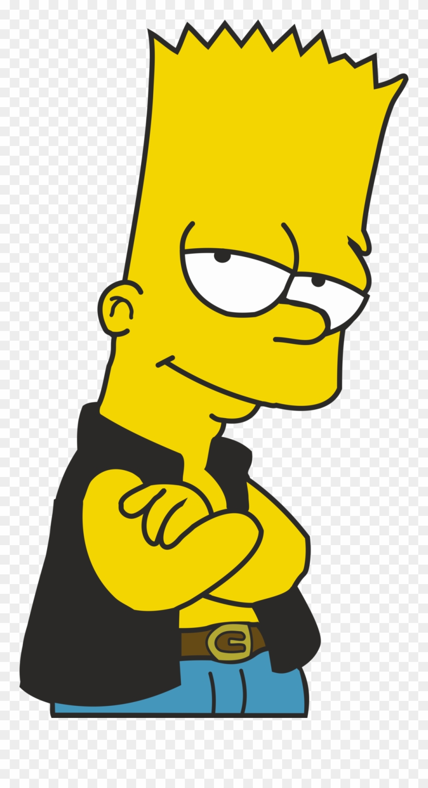 Gas Mask Clipart Bart Simpson - Bart Simpson Png Transparent Png