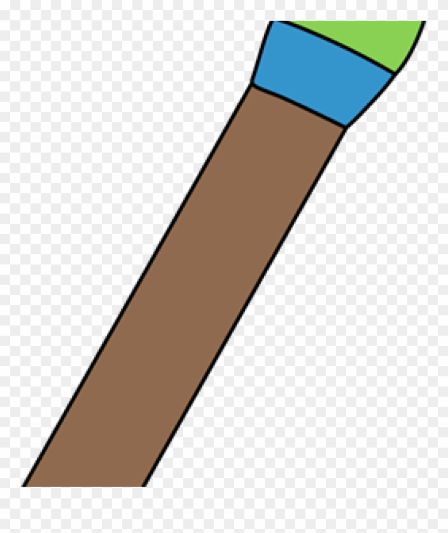 Vector Royalty Free Brush Clipart Wallpaper - Pencil - Png Download