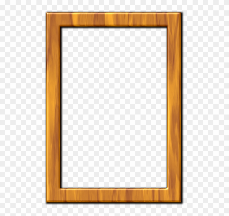 Picture Frames Window Framing Wood Painting - Wood Frame Png Clipart