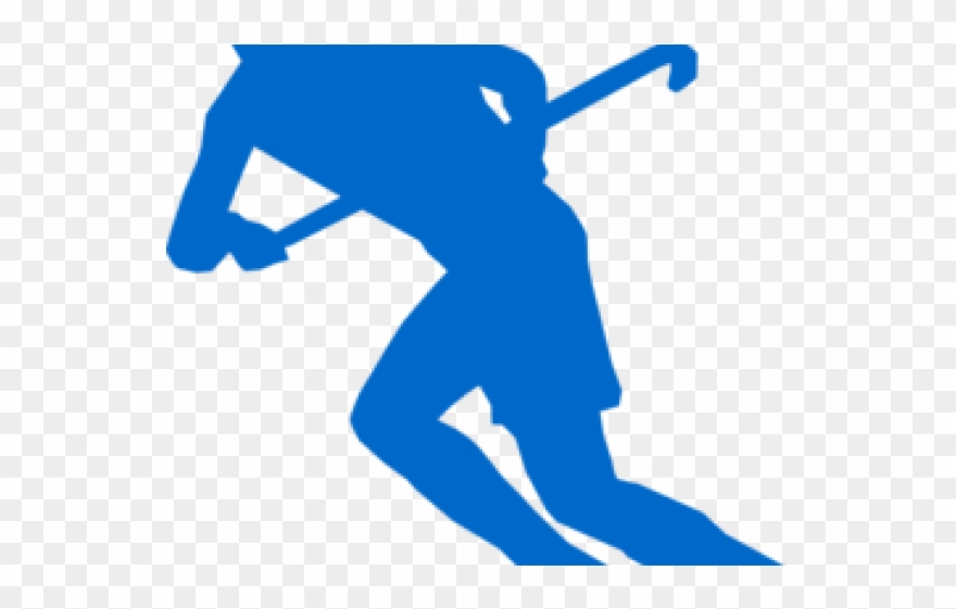 Field Hockey Silhouette Png Clipart