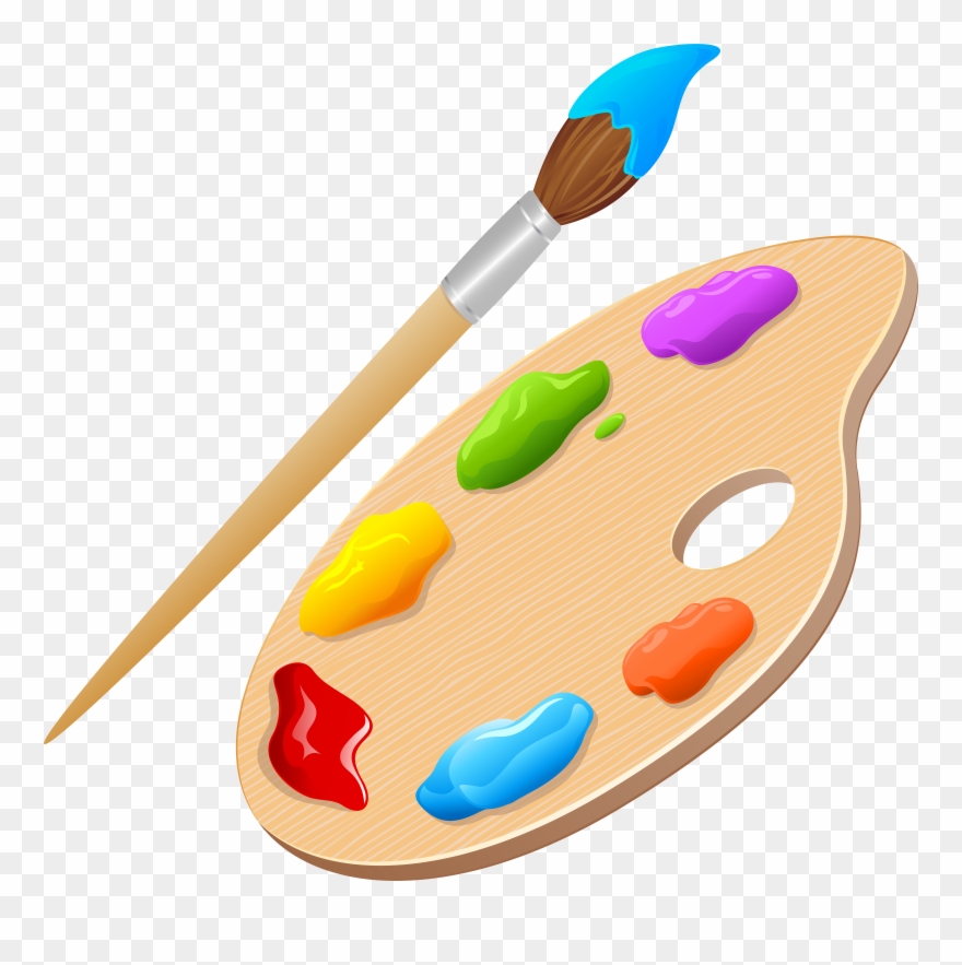 Palette Clipart - Png Download