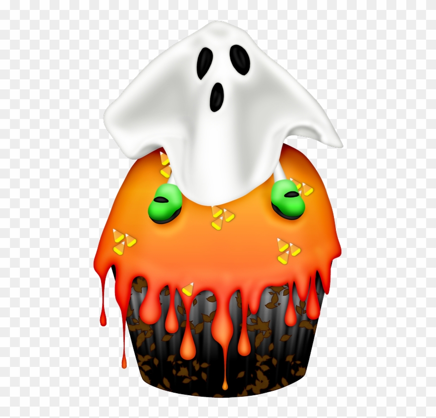239 Clip Art, Halloween Clipart And Vintage Images - Cupcakes Halloween Clip Art - Png Download