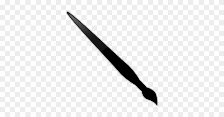 кисточка силуэт. кисточка. кисточка силуэт. стилизованная кисть. кисточка значок.