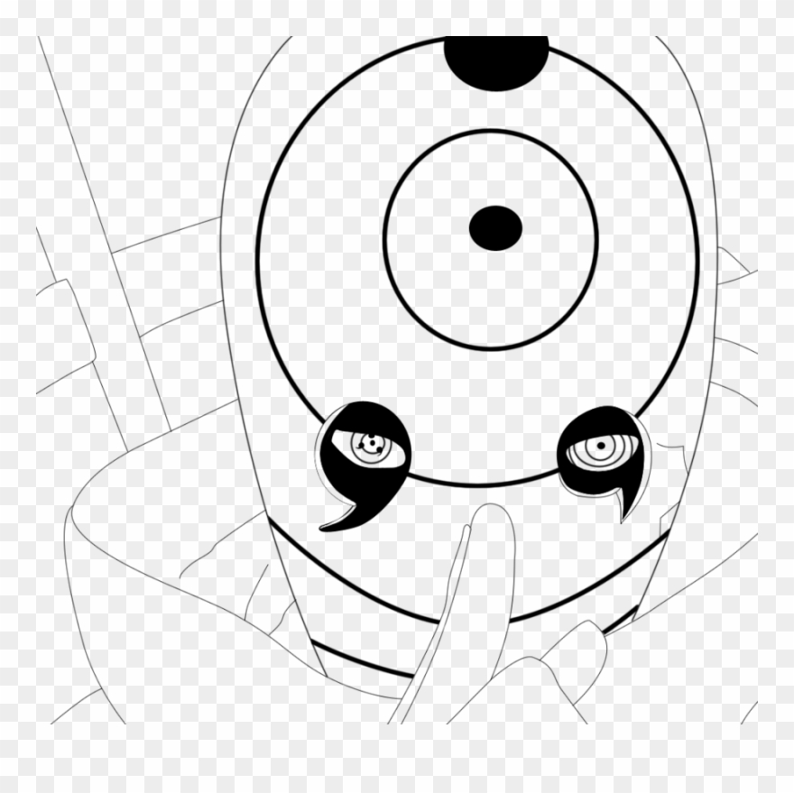 Download Manga Clipart Line Art Naruto Manga - Png Download