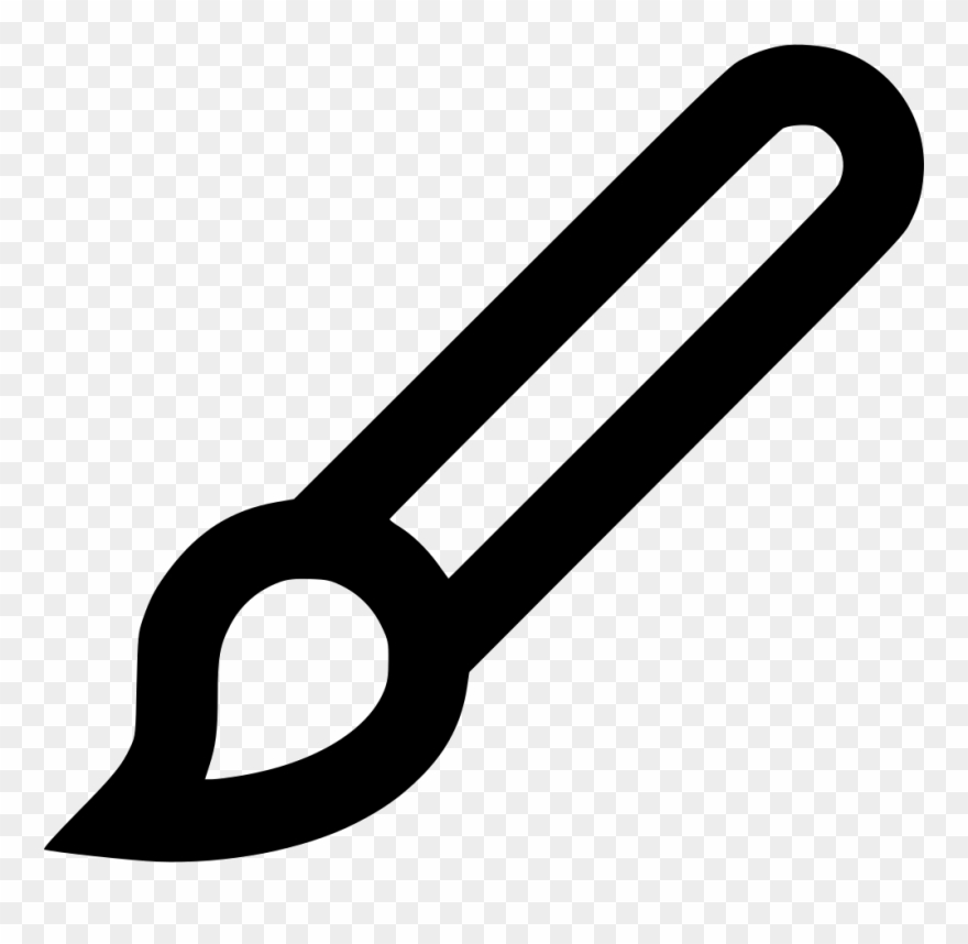 Paint Brush Png Icon Free Download Onlinewebfonts - Icon Clipart