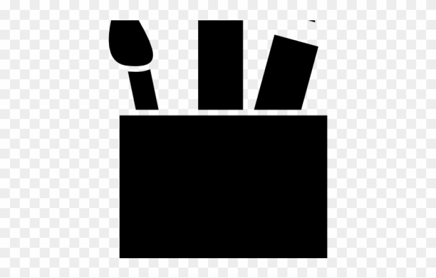 Pencil Clipart Paintbrush - Icon - Png Download