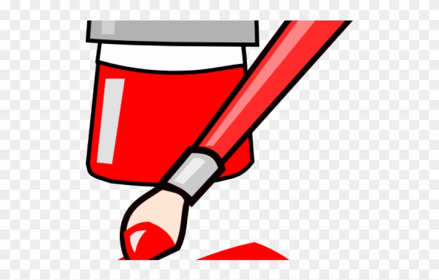 Paint Clipart Red - Clip Art Ink Clipart - Png Download